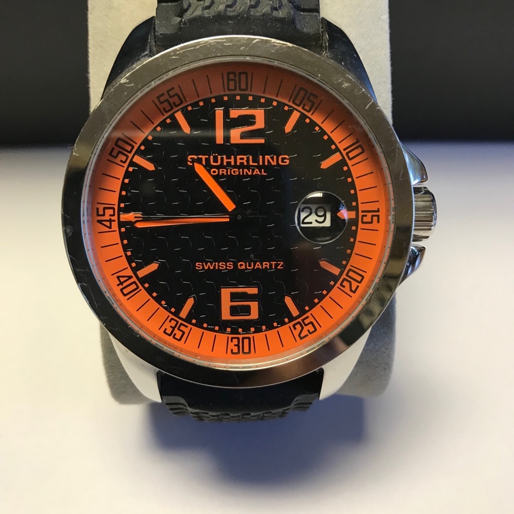STUHRLING Men’s Watch, EUC, new battery required